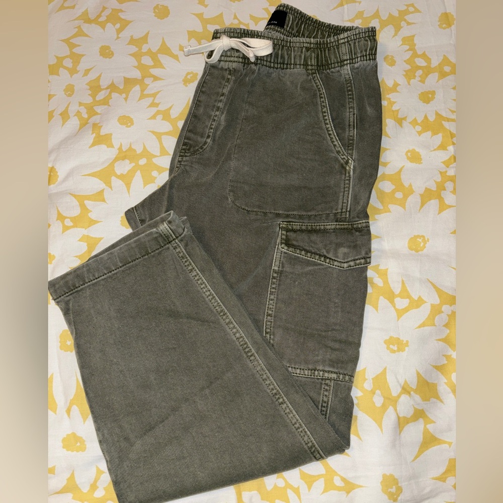 GAP Olive Easy Cargo Jeans